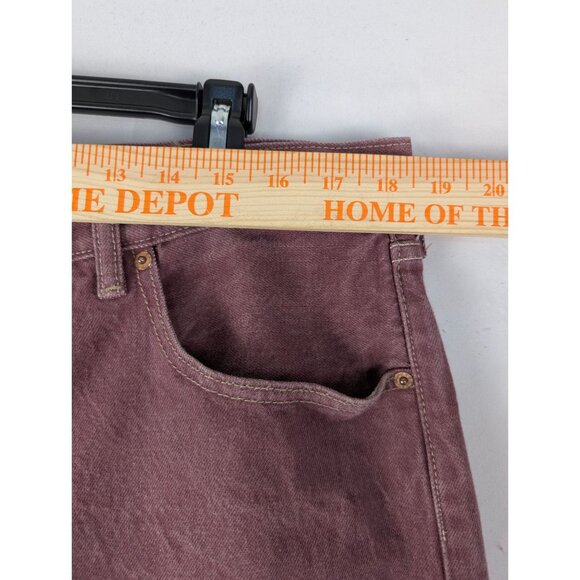 Levis Jeans Mens 40x30 Mauve 501XX Straight Leg Button Fly 100% Cotton - Picture 8 of 10